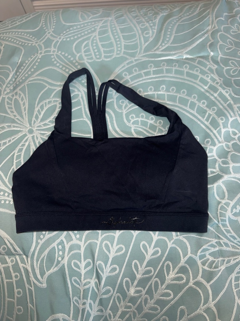 Black Sports Bra - Alphalete